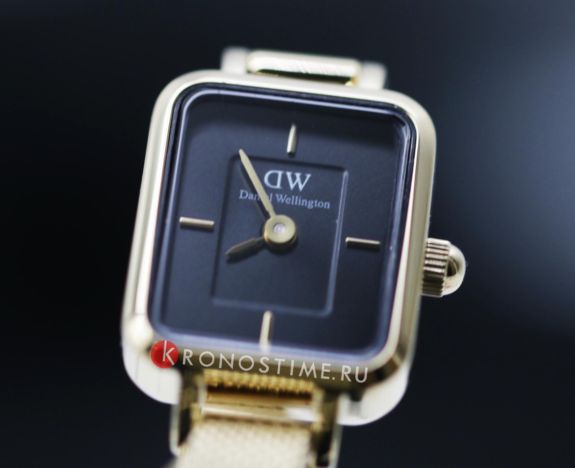 Daniel Wellington Daniel Wellington Quadro DW00100652  — детали корпуса и сталь c pvd покрытием